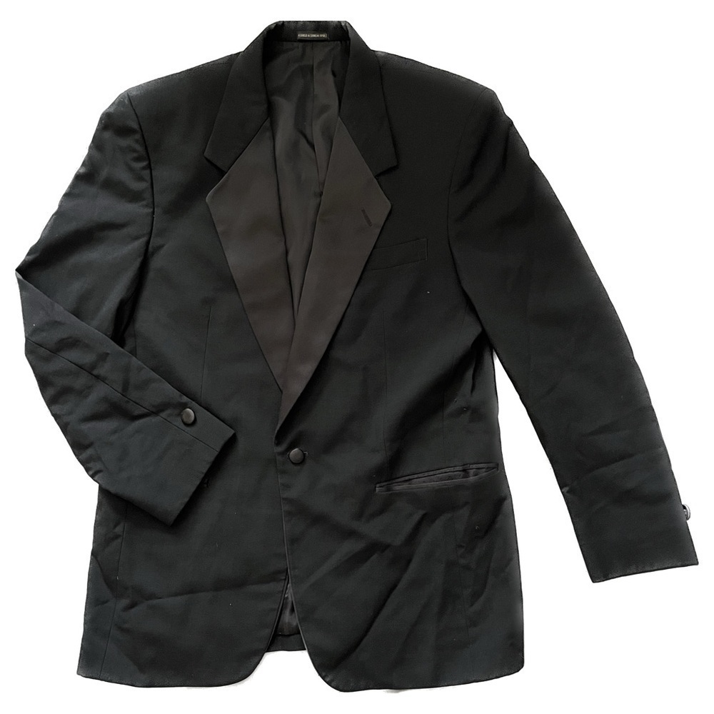 Neil Allyn Men's Black Blazer Jacket Size 40R